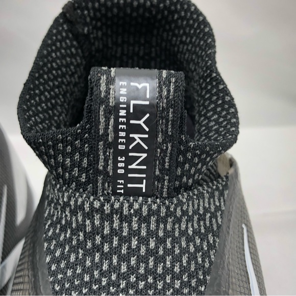 Nike Alpha Menace Elite 3 Men’s Football Cleats Size 8.5 CT6648-001 Black/Grey - Picture 6 of 14